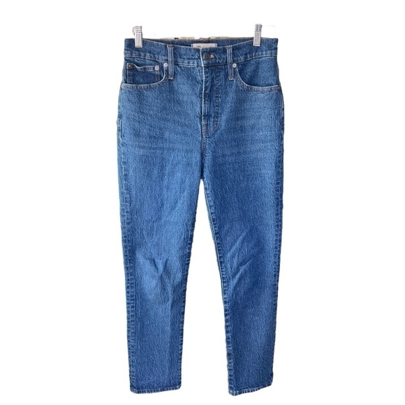 Madewell - The Perfect Vintage High Waisted Jean in Haight Wash Sz 26 - Picture 6 of 12